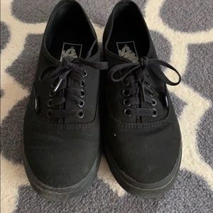Classic black vans